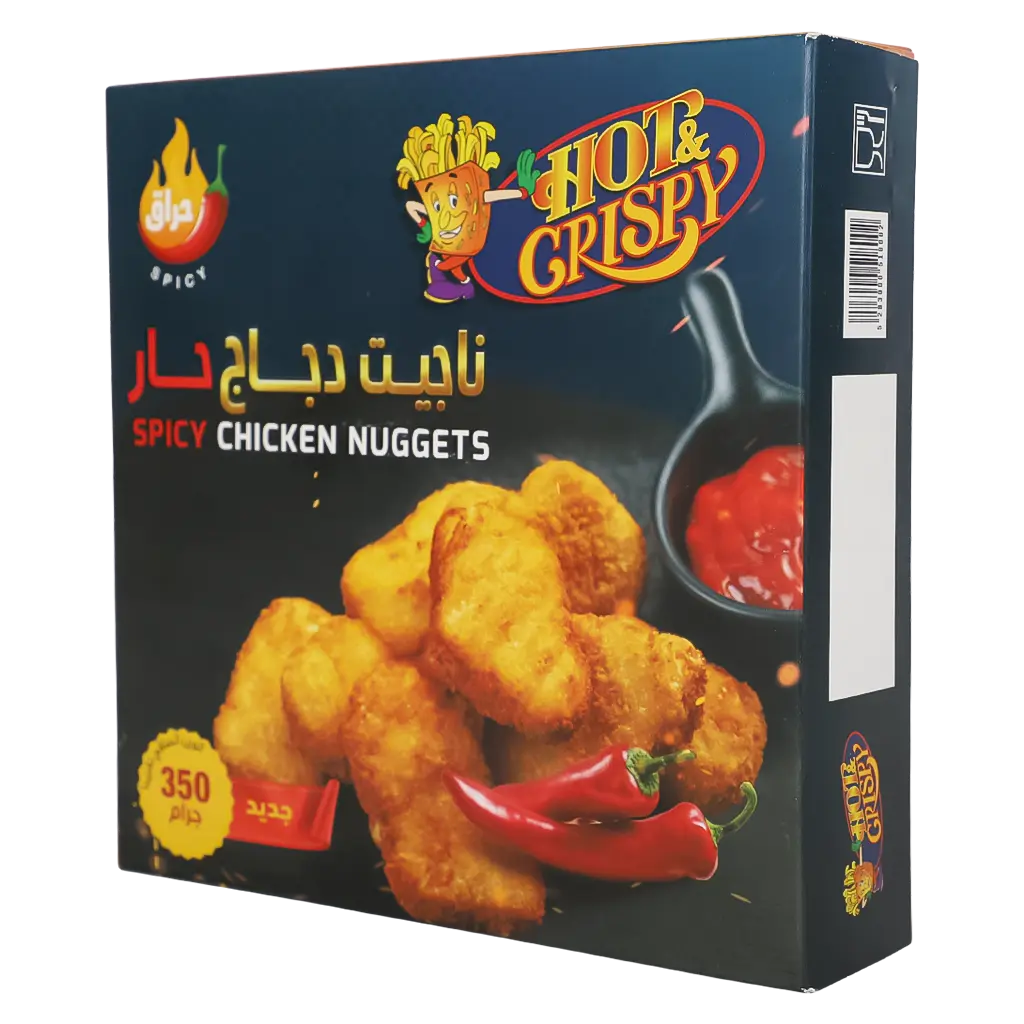Buy Hot & Crispy Spicy Chicken Nuggets 350 gm | Ninja Saudi Arabia