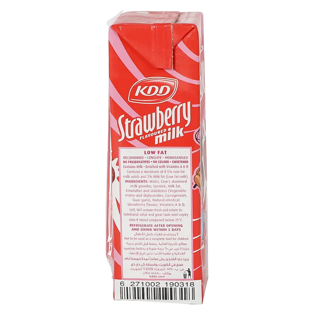Kdd Strawberry Milk 180 ml - view 4