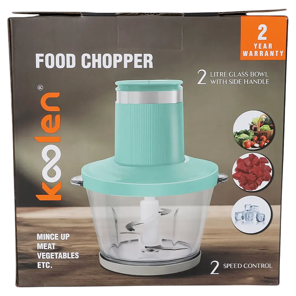 Koolen Food Chopper Glass Bowl Green 1.8 L - view 4