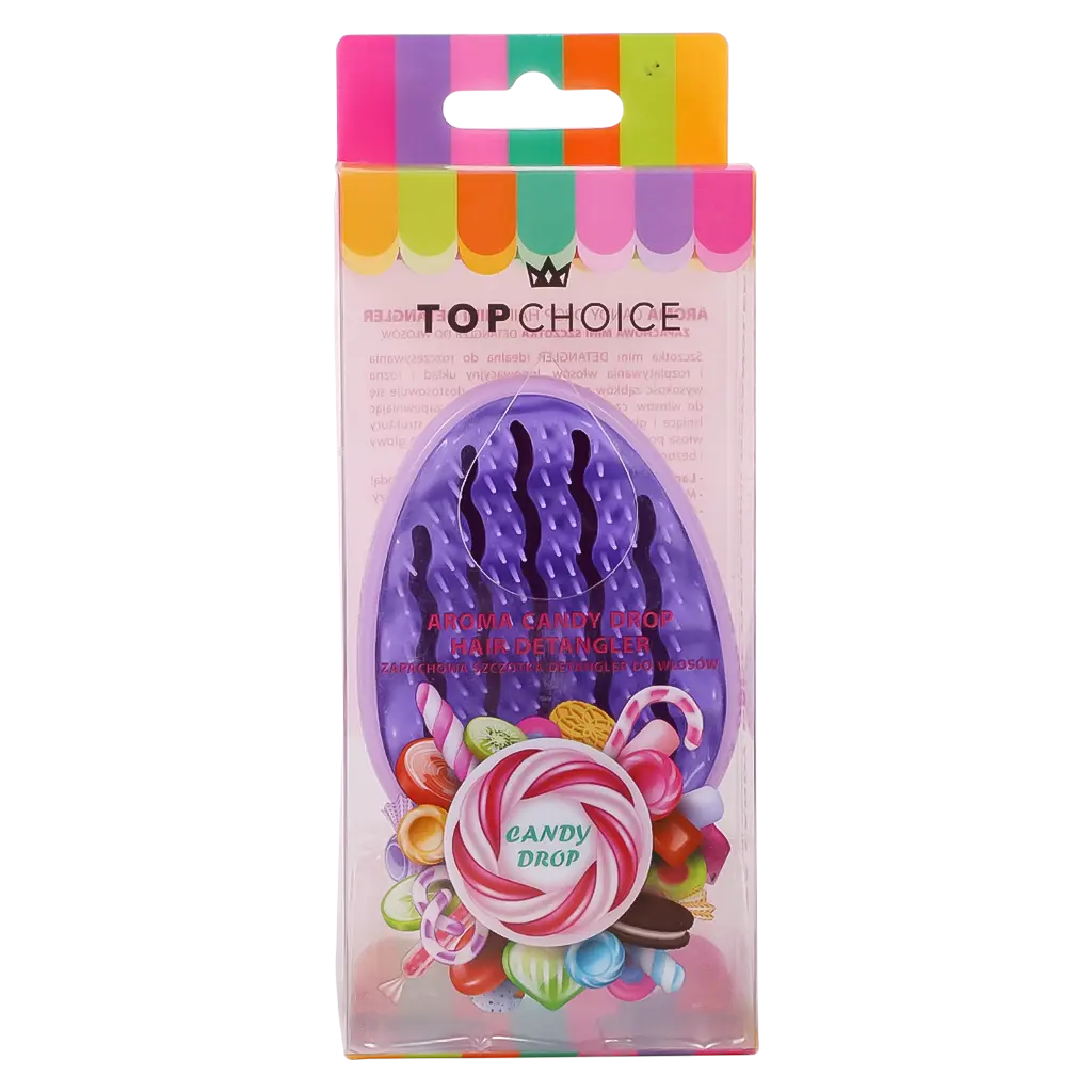 Top Choice Hair Brush Aroma Candy Drop Multicolored - view 1