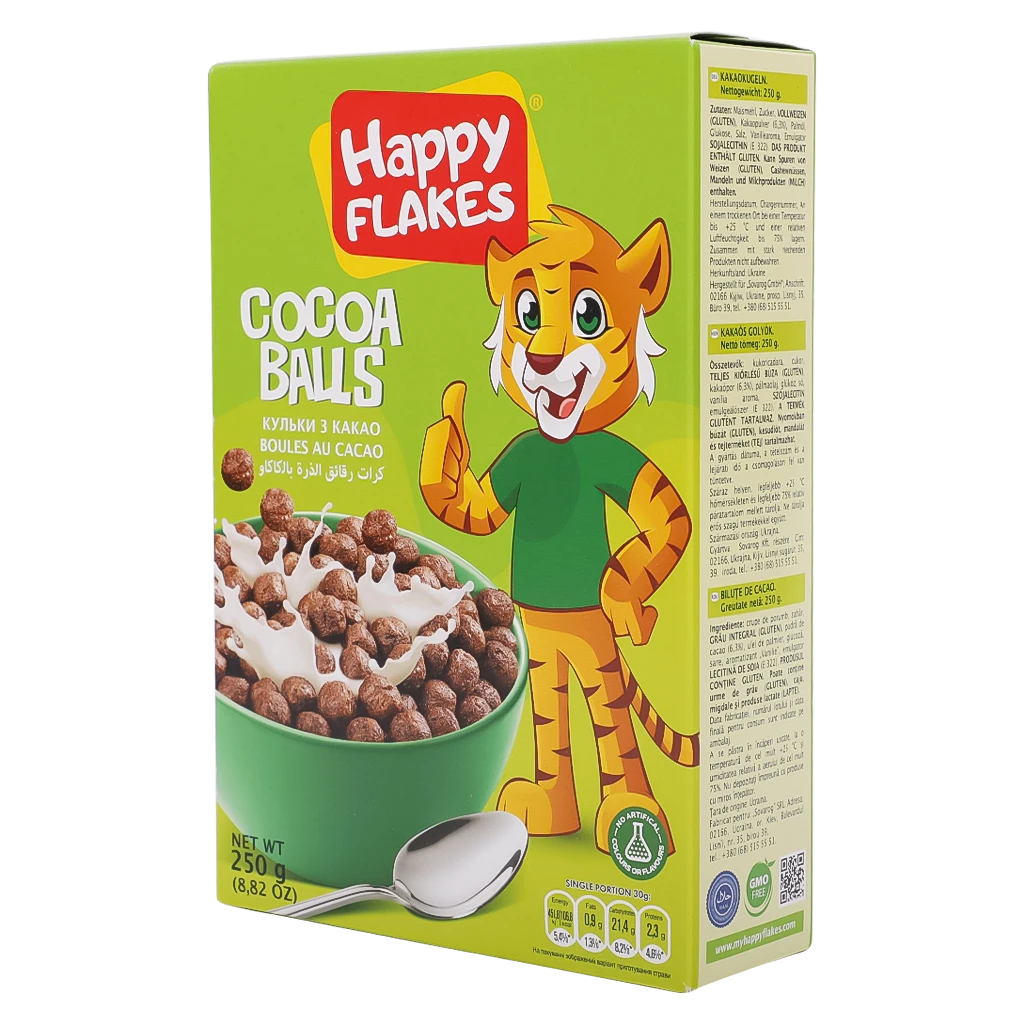Happy Flakes Cocoa Balls 250 gm