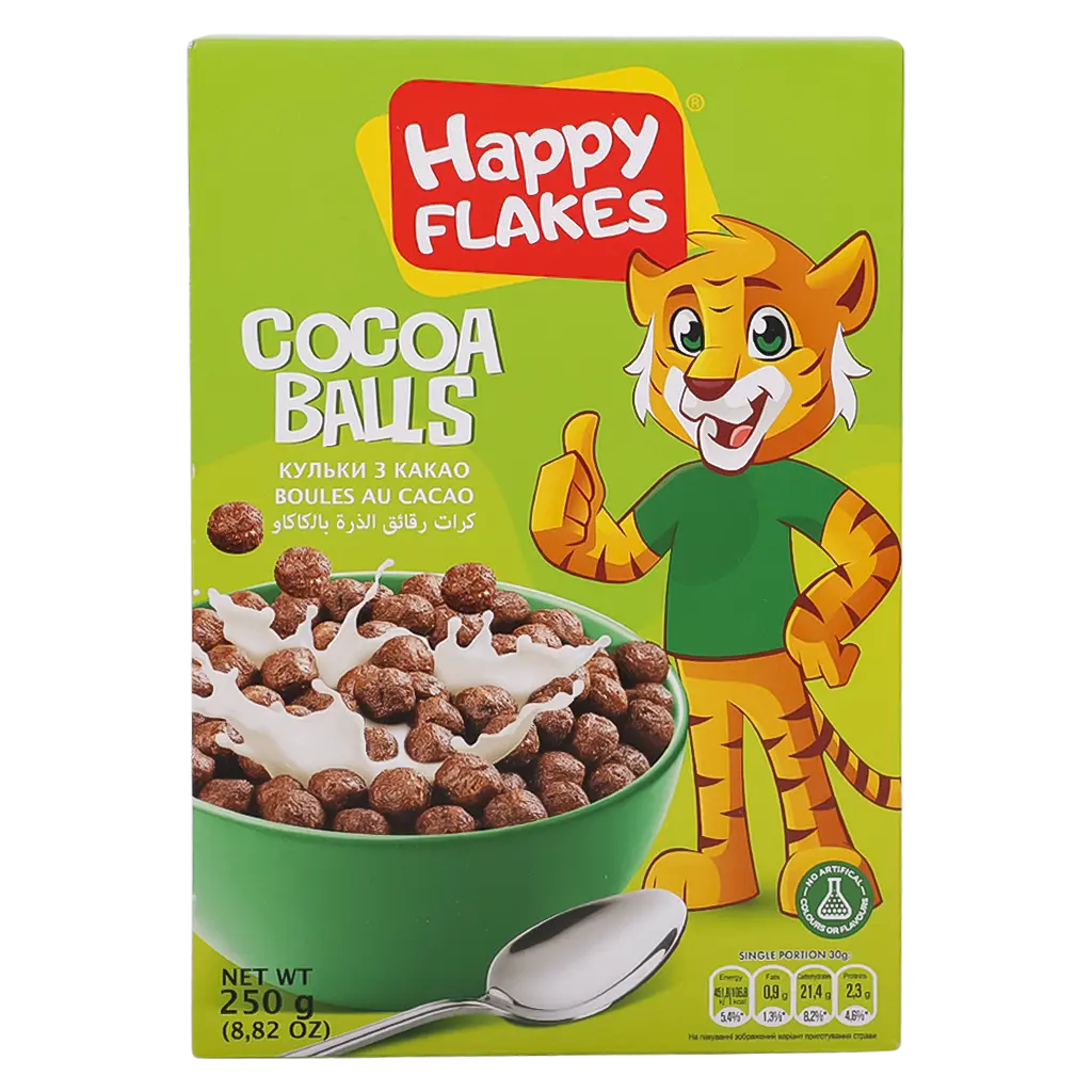 Happy Flakes Cocoa Balls 250 gm - view 2