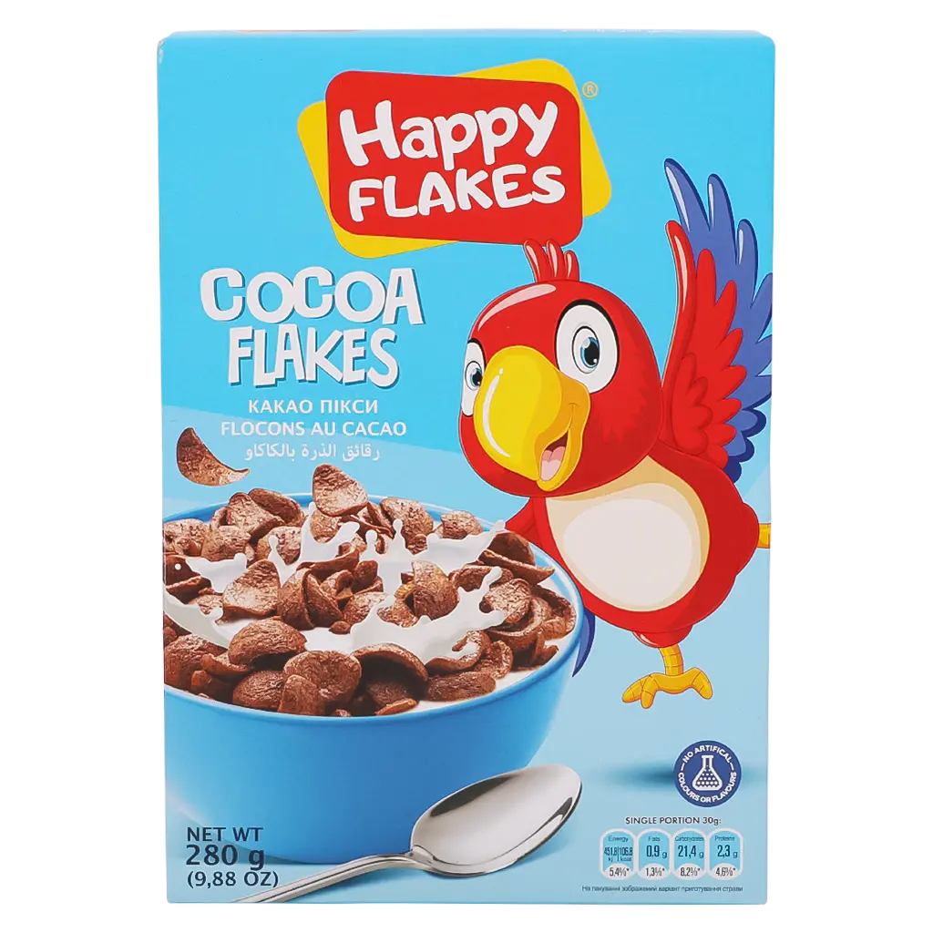 Happy Flakes Cocoa Flakes 280 gm - view 2
