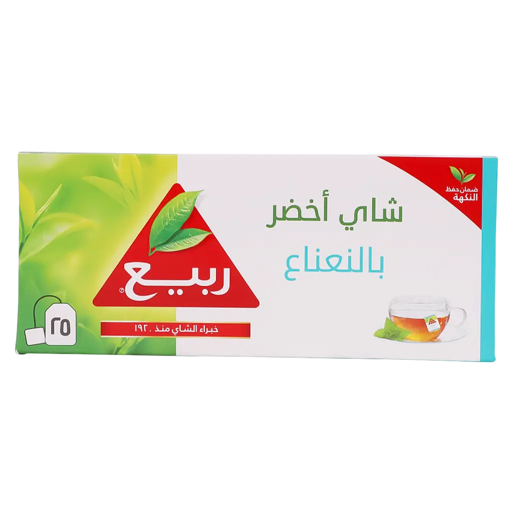شاي ربيع أخضر بالنعناع 25 كيس - view 2