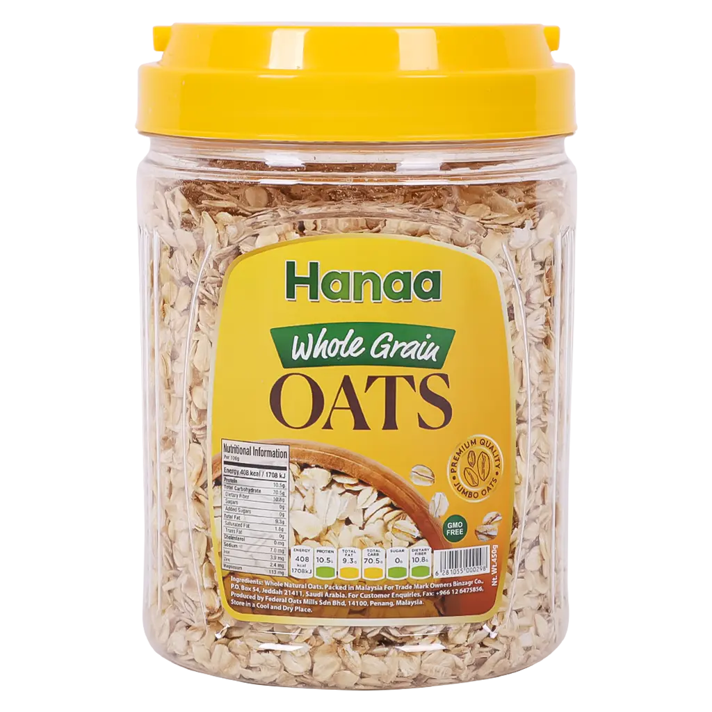 Hanaa Whole Traditional Oats 450 gm - view 2