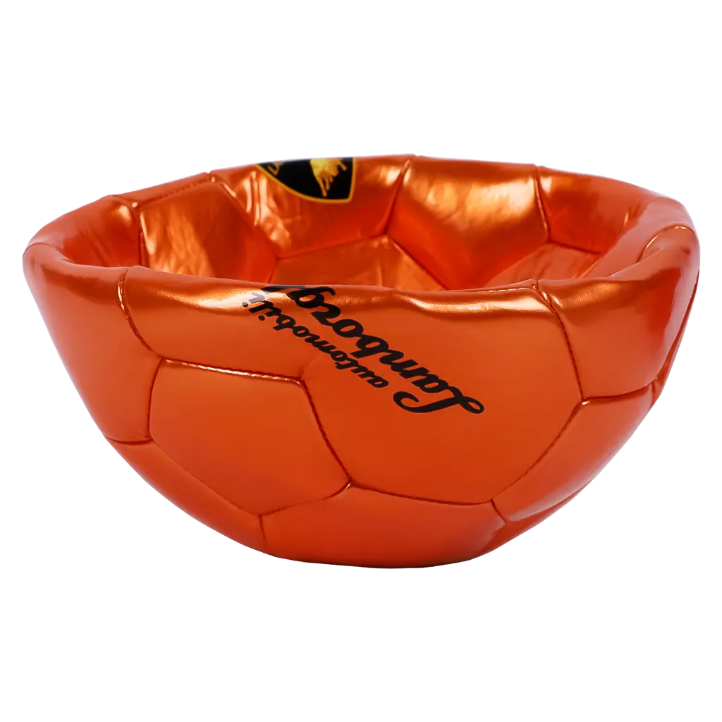 Lamborghini Football  Orange Not Inflated with Air 5 Inch - view 3