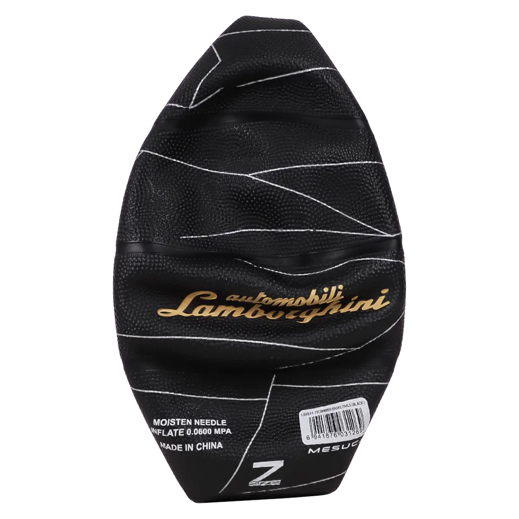Lamborghini Black Rubber Basketball 7 Inch - view 3
