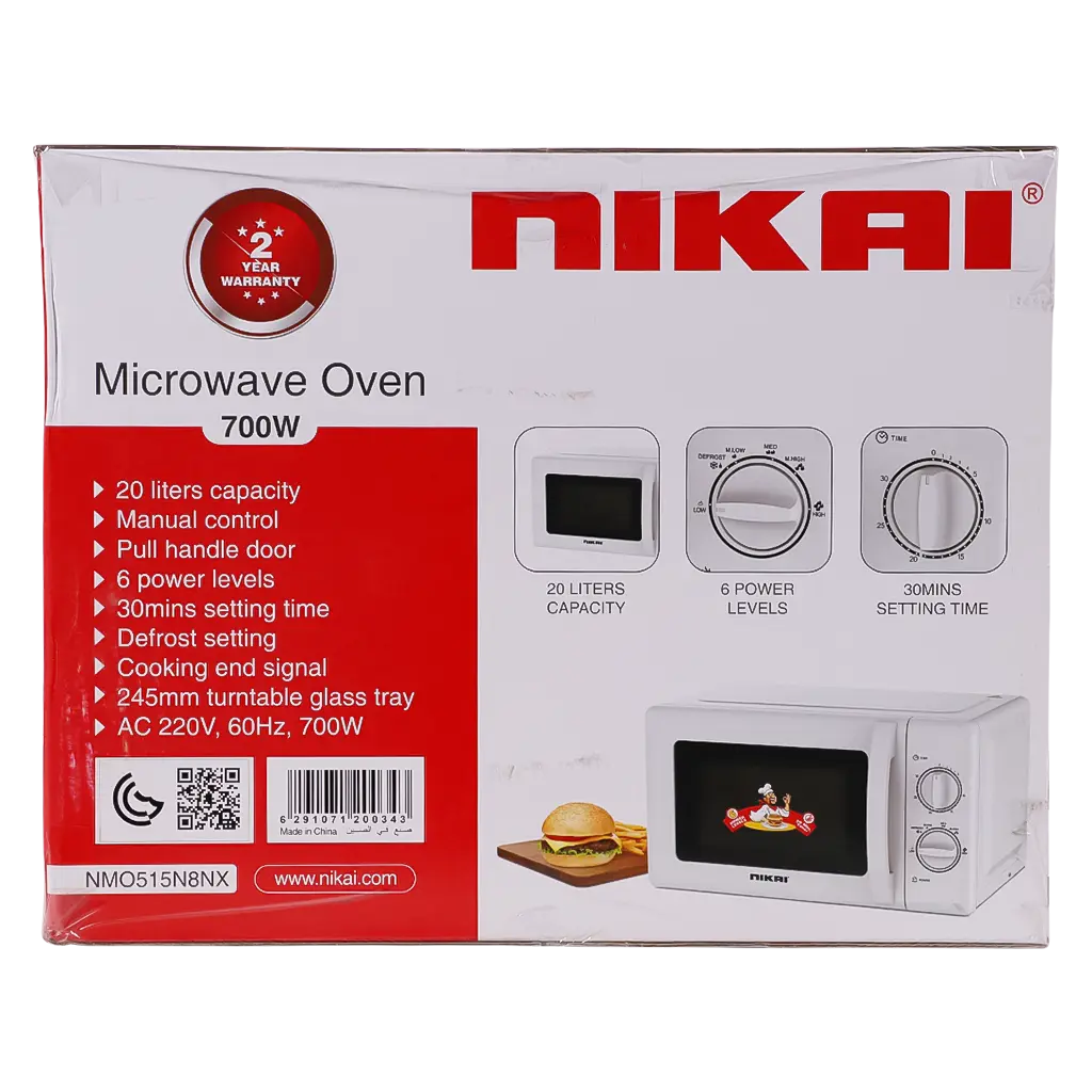 Nikai Microwave Oven 20 L - view 4