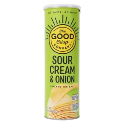The Good Crisp Sour Cream & Onion Stacked Crisps 160 gm