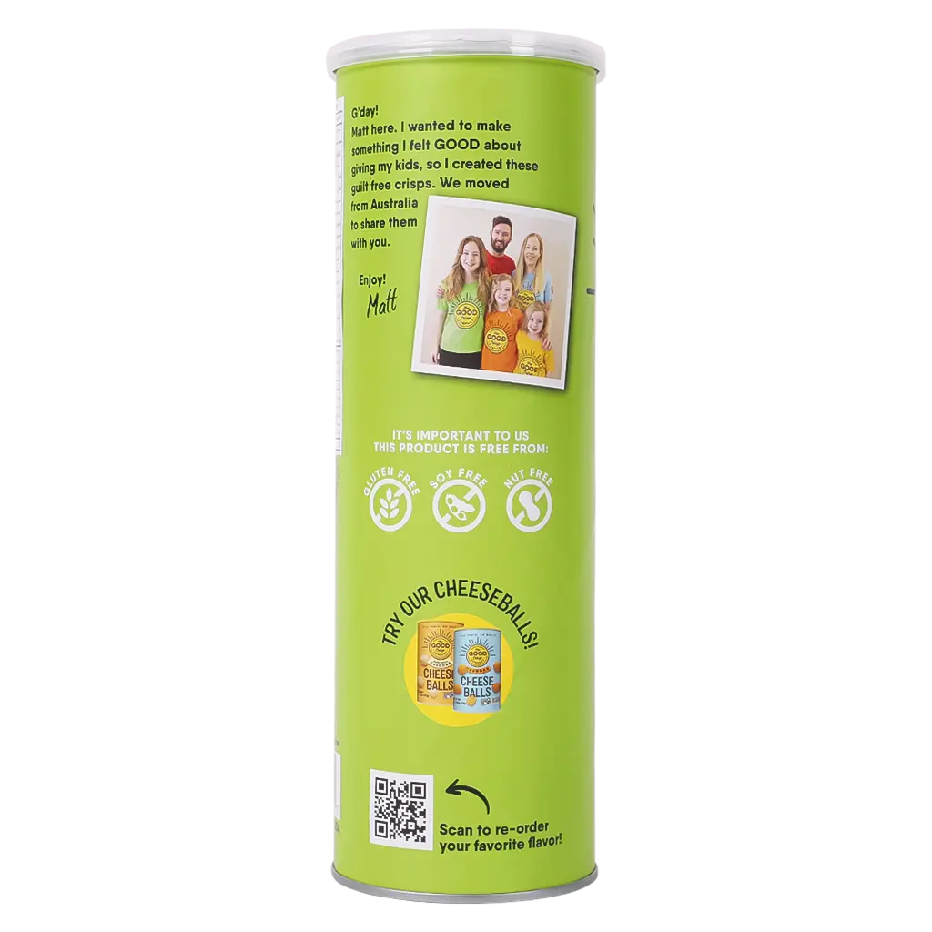 The Good Crisp Sour Cream & Onion Stacked Crisps 160 gm - view 2