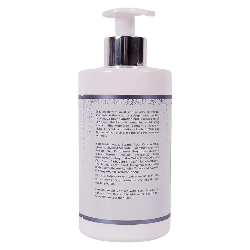 Celia Body Lotion White Musk and Bowder 400 ml - view 3