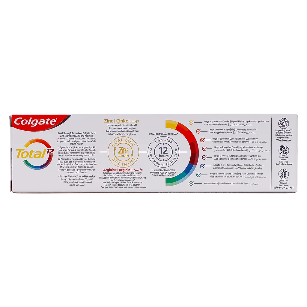 Colgate Total Clean Mint 12Hr Protection Toothpaste 75 ml - view 4