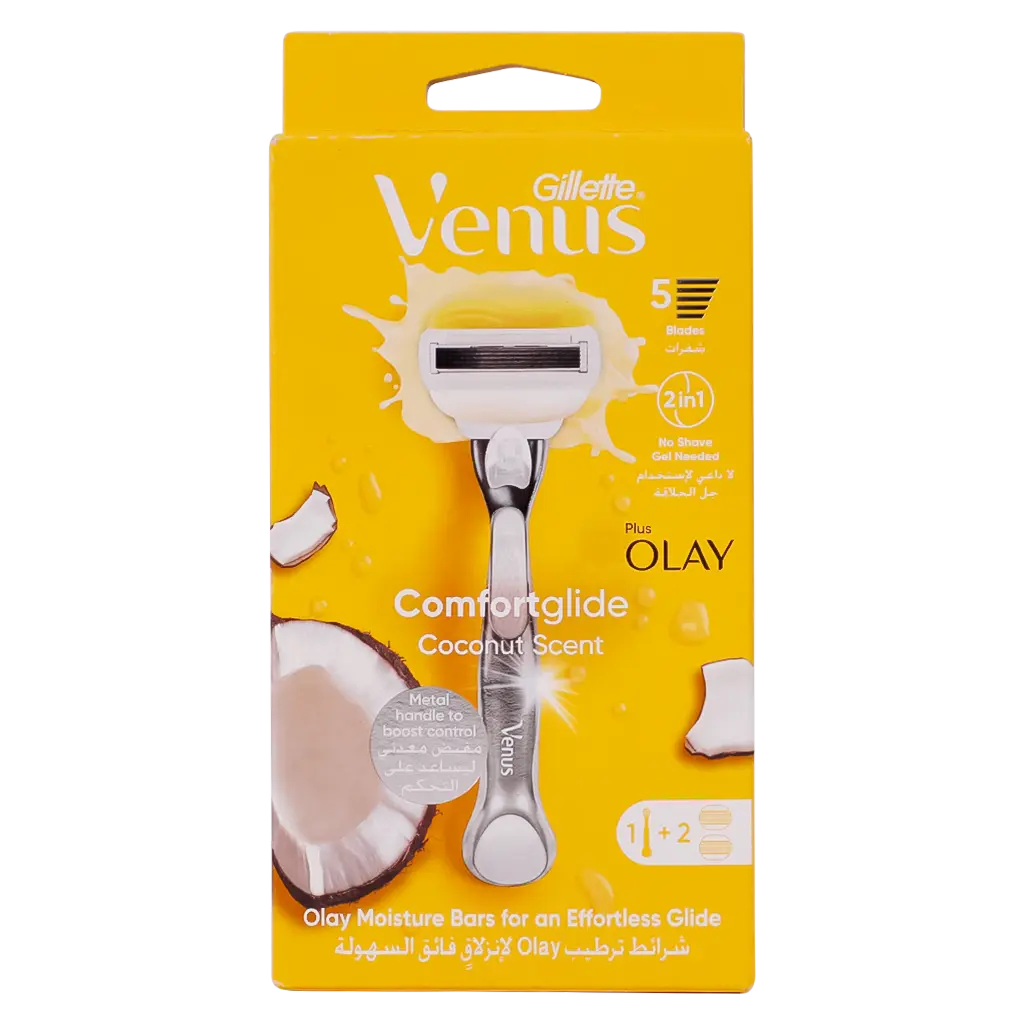 Gillette Venus Comfortglide Coconut 1 Razor + 2 Razor Cartridges - view 2