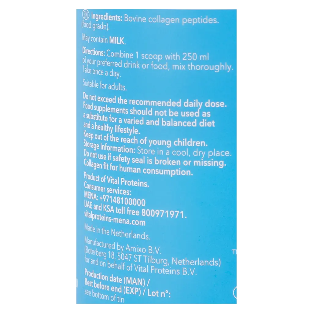 Vital Proteins Peptides Collagen Unflavored 284 gm - view 3