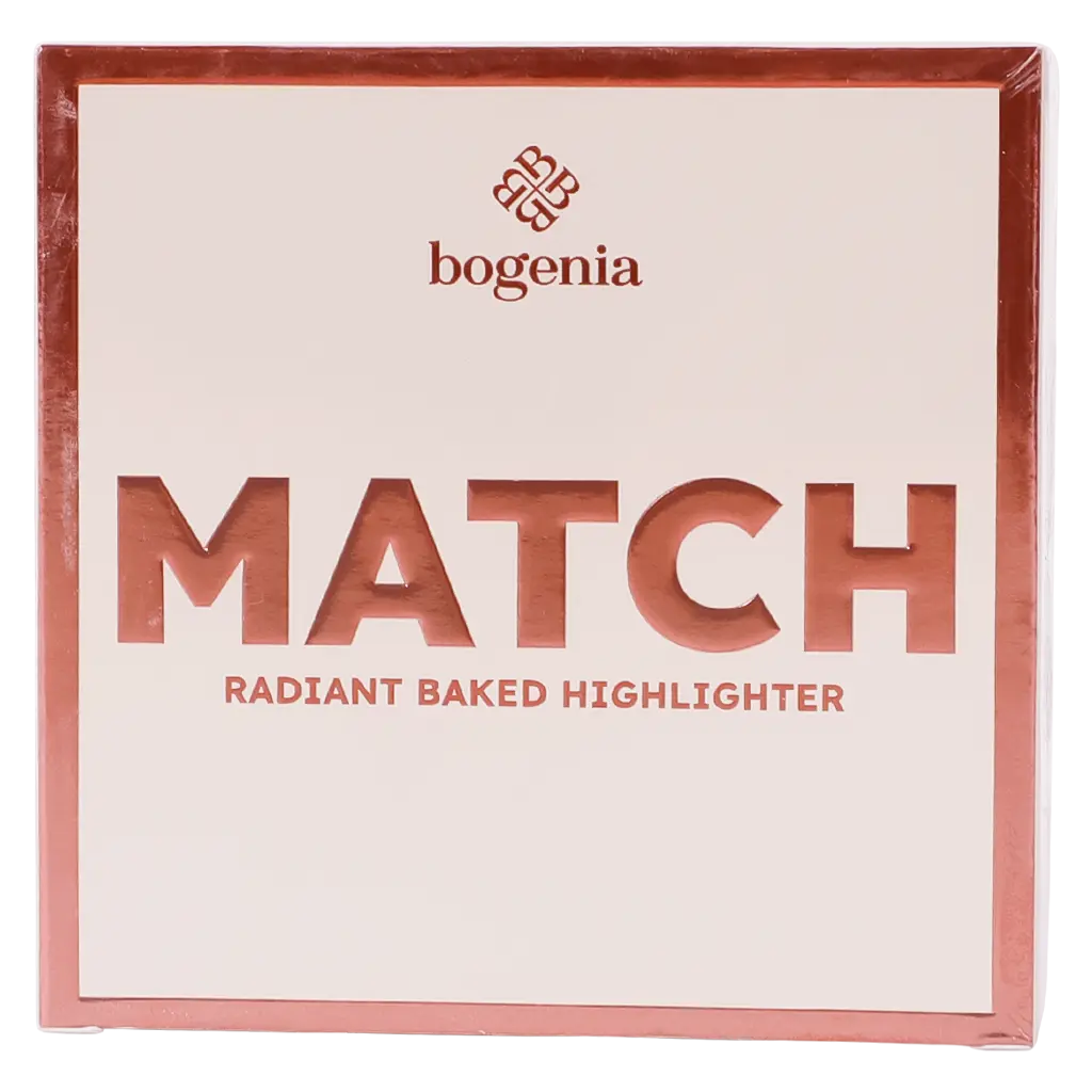 Bogenia Match Radiant Baked Highlighter 001 Light 10 gm - view 4
