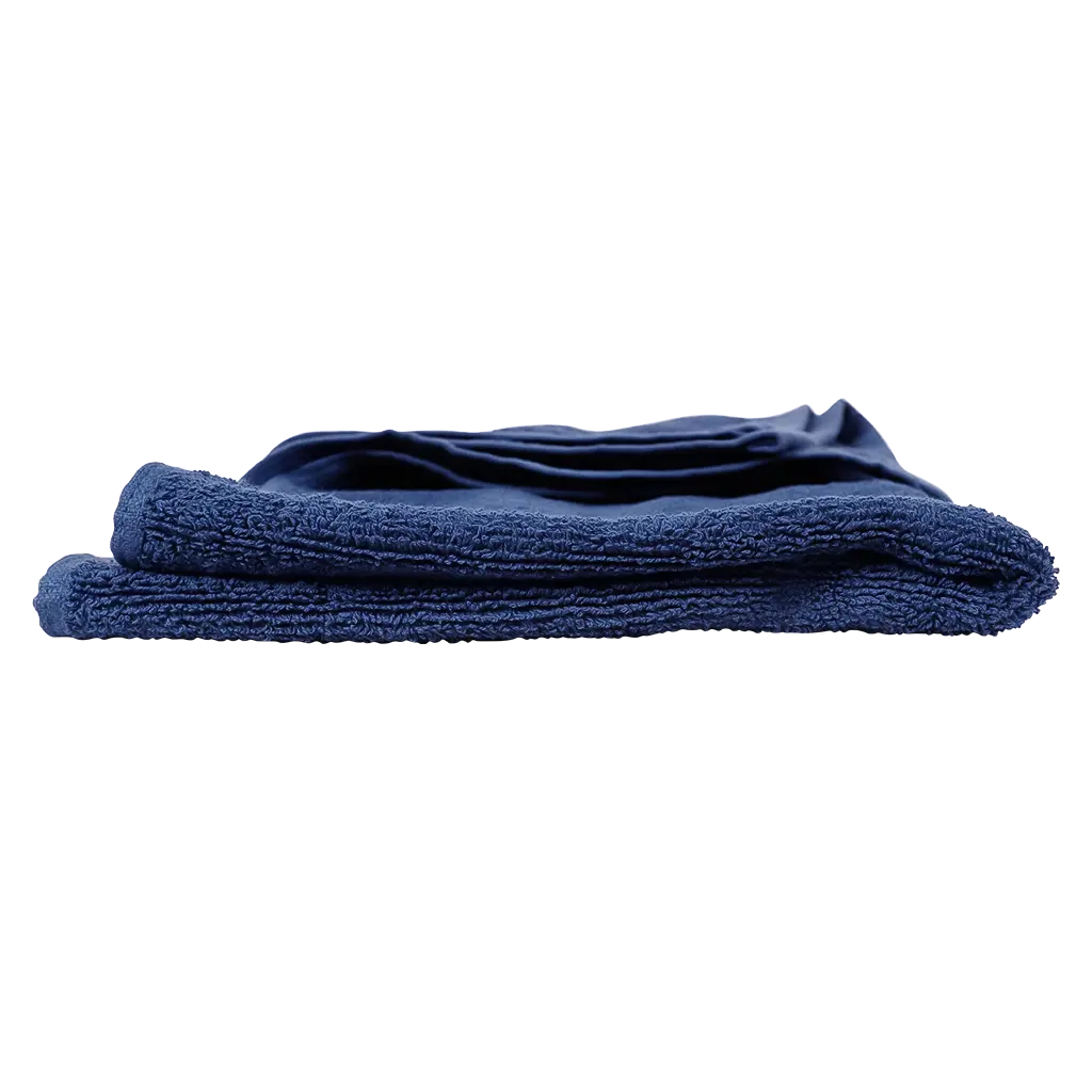 Hand Towel Dark Blue Color Cotton 90*55 cm - view 5