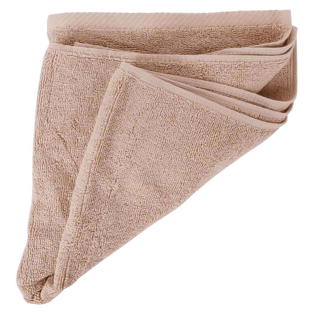 Hand Towel Beige Color Cotton 90*55 cm - view 4