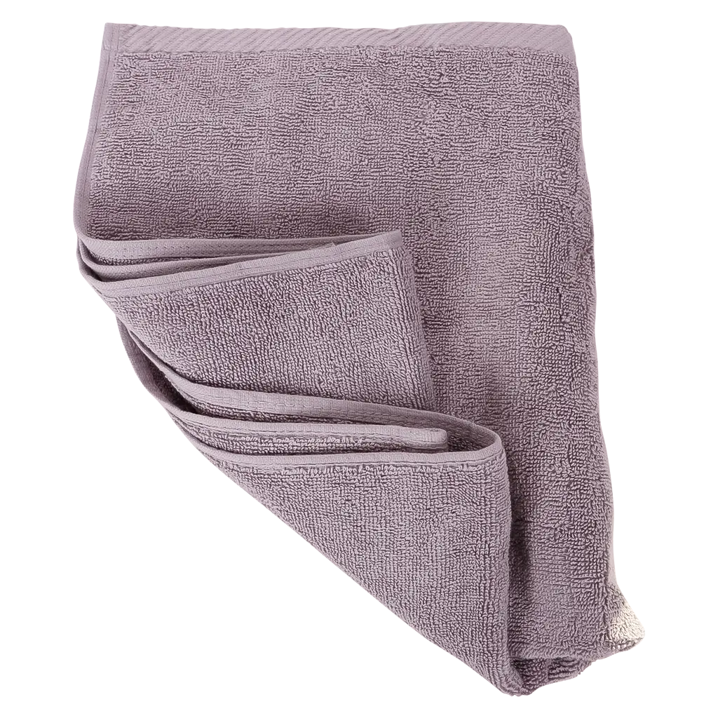 Hand Towel Gray Color Cotton 90*55 cm - view 2