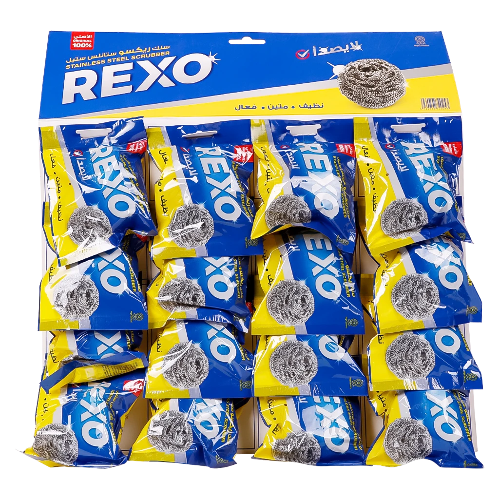 Rexo Steel Scrubber 16 pcs