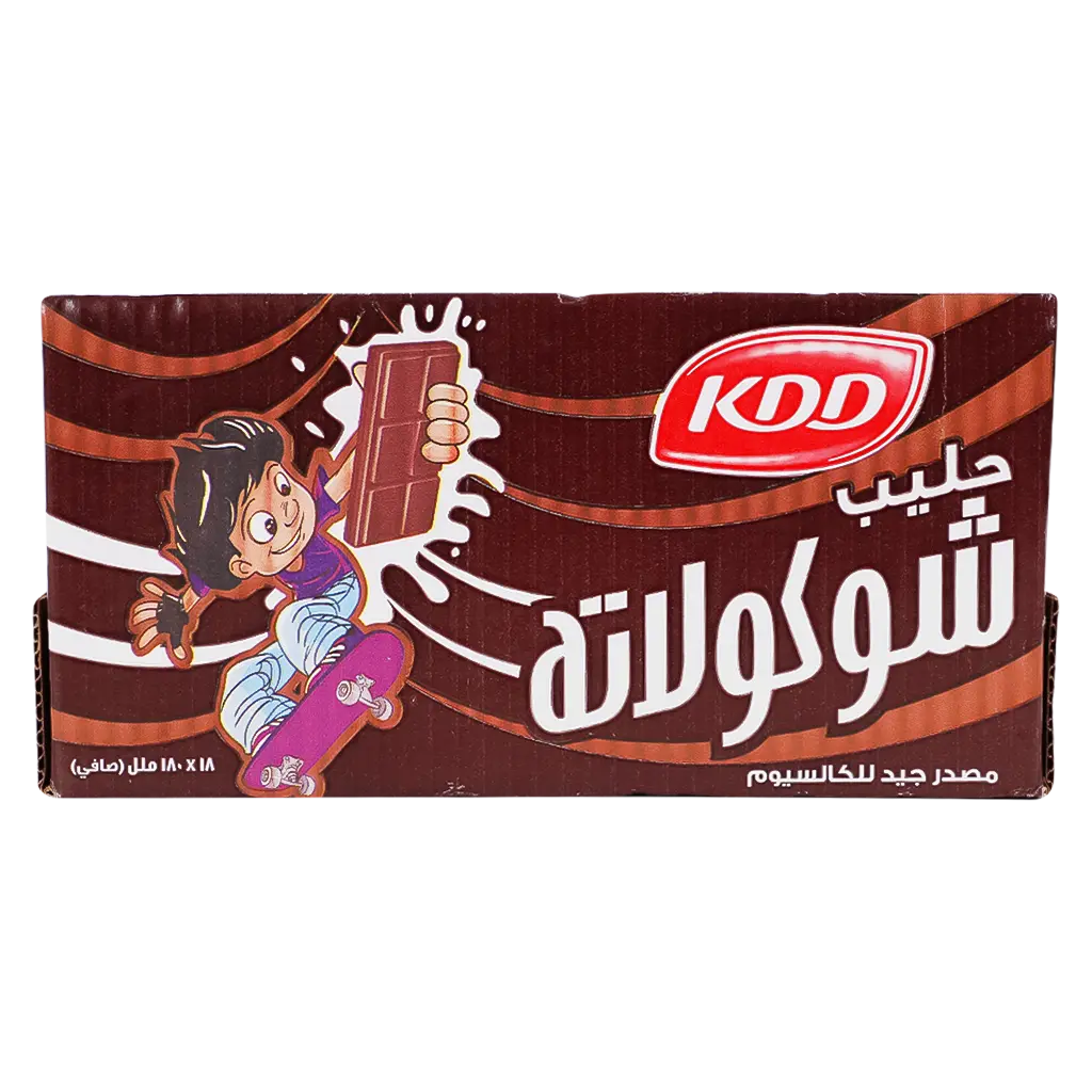 KDD Chocolate Flavoured Milk 18 pcs 180 ml - view 2