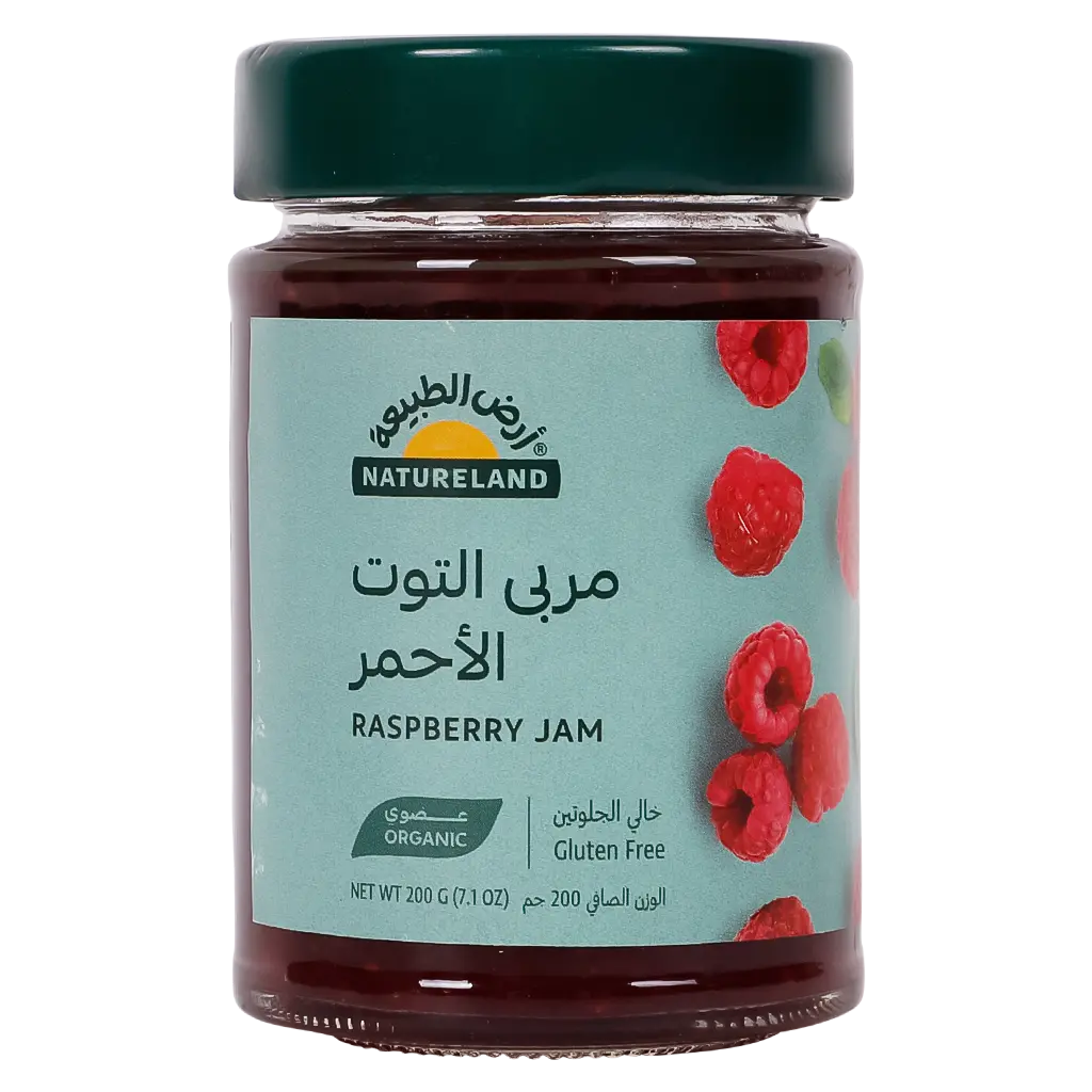 Natureland Jam Raspberry 200 gm - view 1