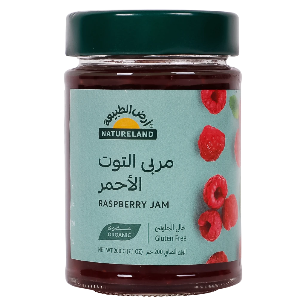 Natureland Jam Raspberry 200 gm