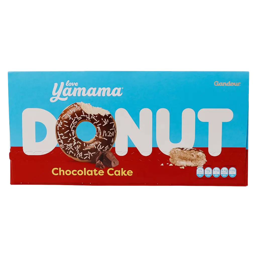 Gandour Yamama doughnut chocolate box 12x 35 gm - view 3