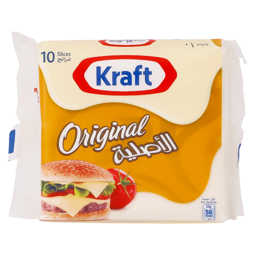 Kraft Cheese 10 Slices Original 200G