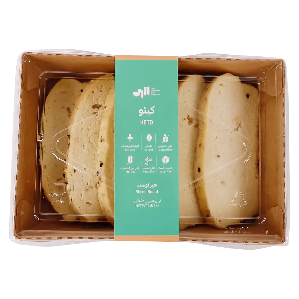 Raha Bakehouse Keto Sliced Bread 265 Gm - view 1