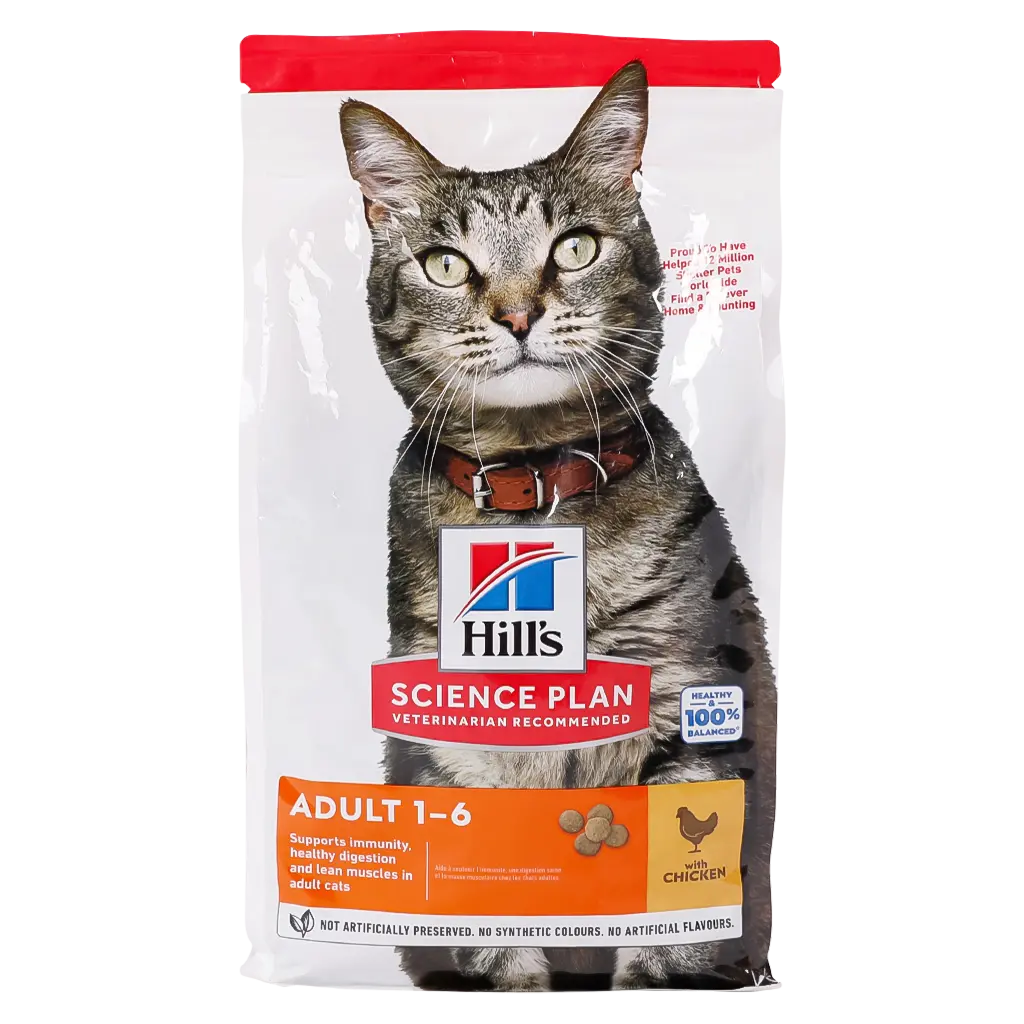 Hills Science Plan Dry Food for Cats Chicken 1.5 kg - view 1