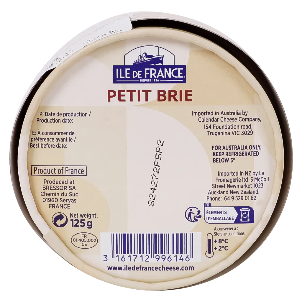 Ile De France Brie Cheese 125 gm - view 4
