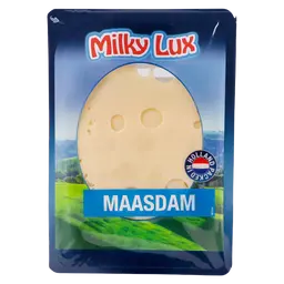 Milky Lux Maasdam Slices Cheese 120 gm