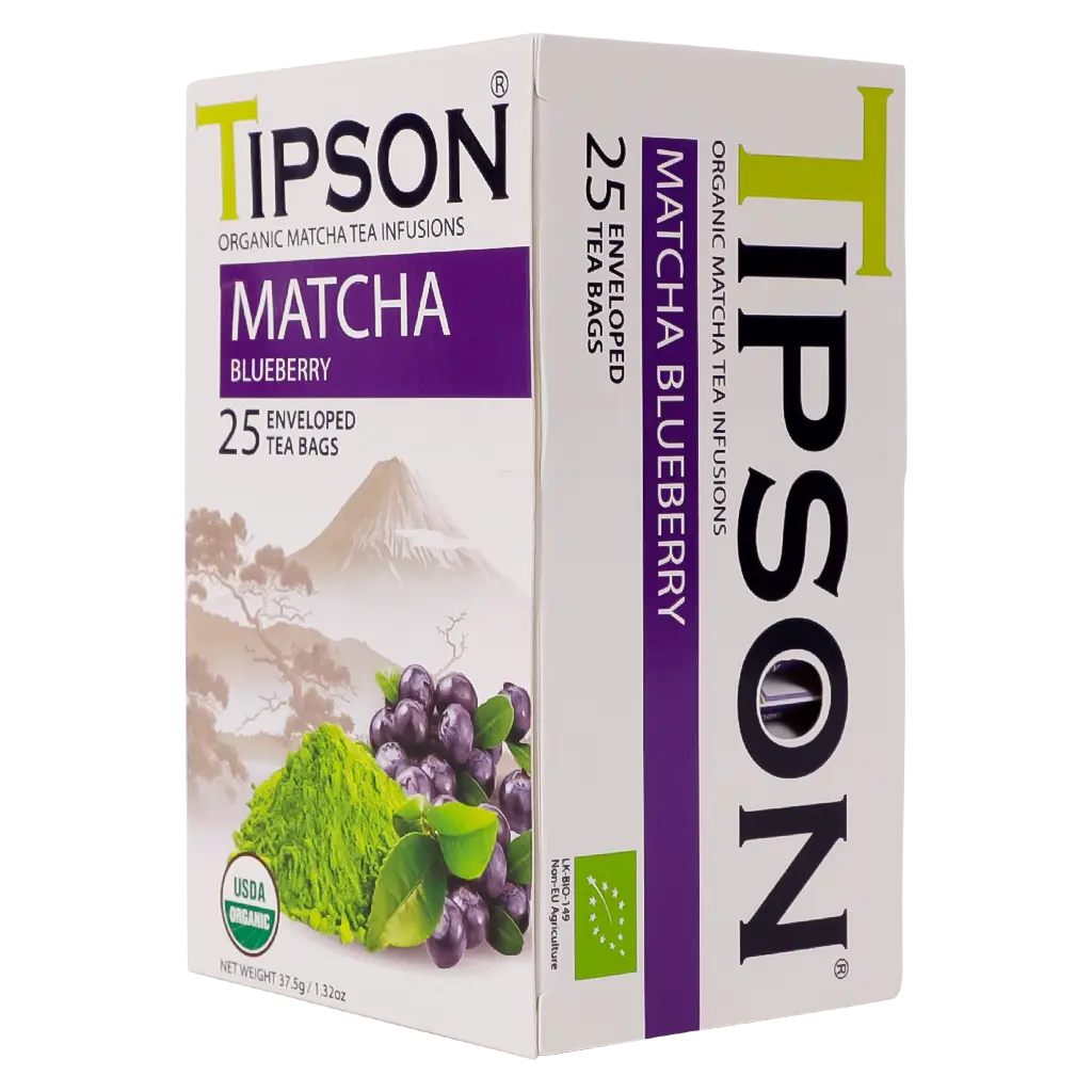Tipson  Matcha Blueberry Tea 25 tea bag - view 2