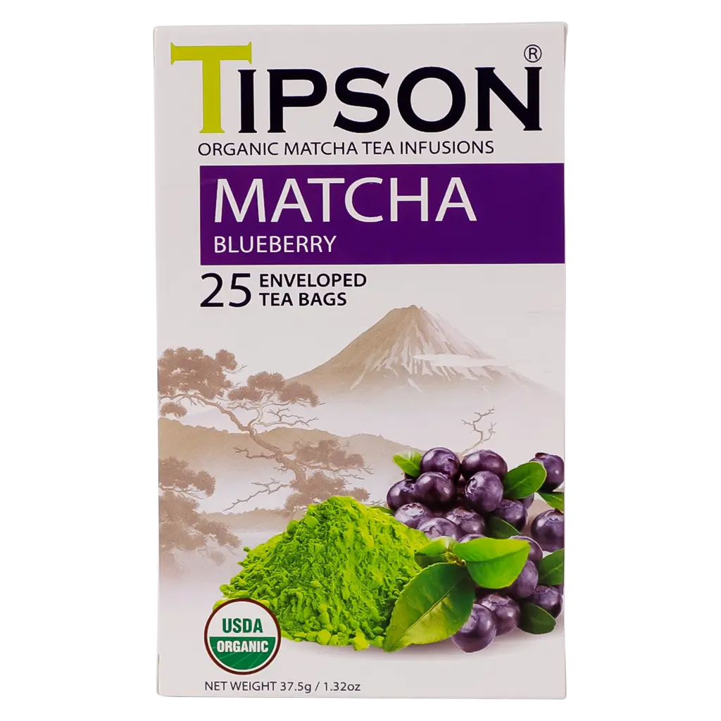 Tipson  Matcha Blueberry Tea 25 tea bag - view 3