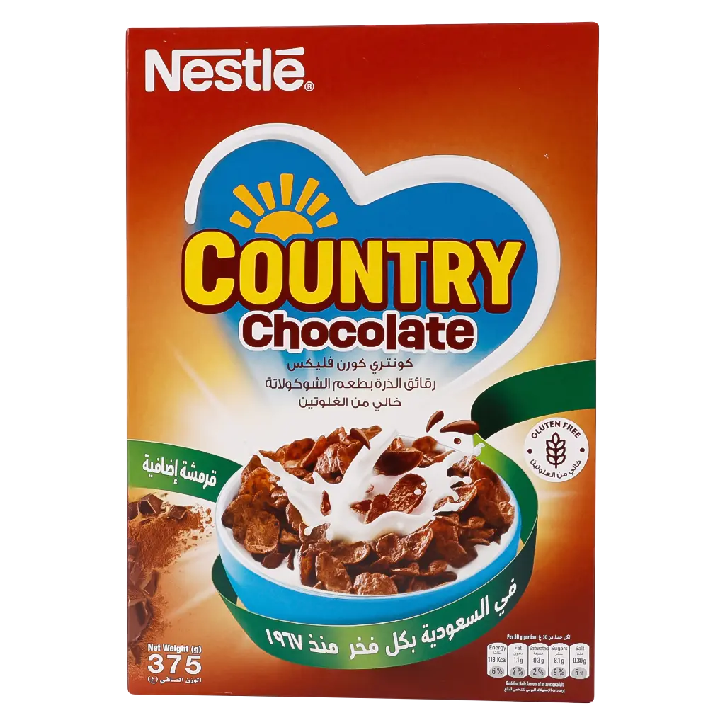 Country Corn Flakes Chocolate 375 gm - view 2