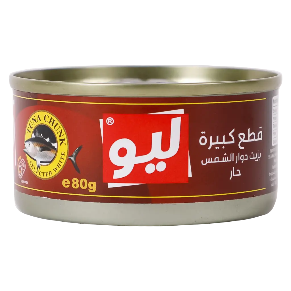 ليو تونا قطع سكيب جاك بزيت دوار الشمس حار 80 جم - view 1
