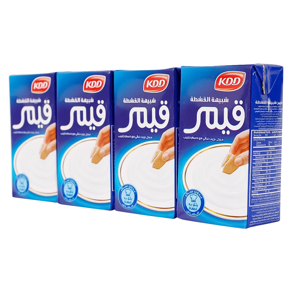 كي دي دي شبيه قشطة قيمر 4 حبات 125 جم