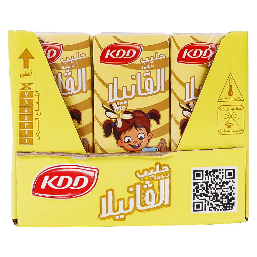 KDD Vanilla Flavoured Milk 18 pcs 180 ml - view 4
