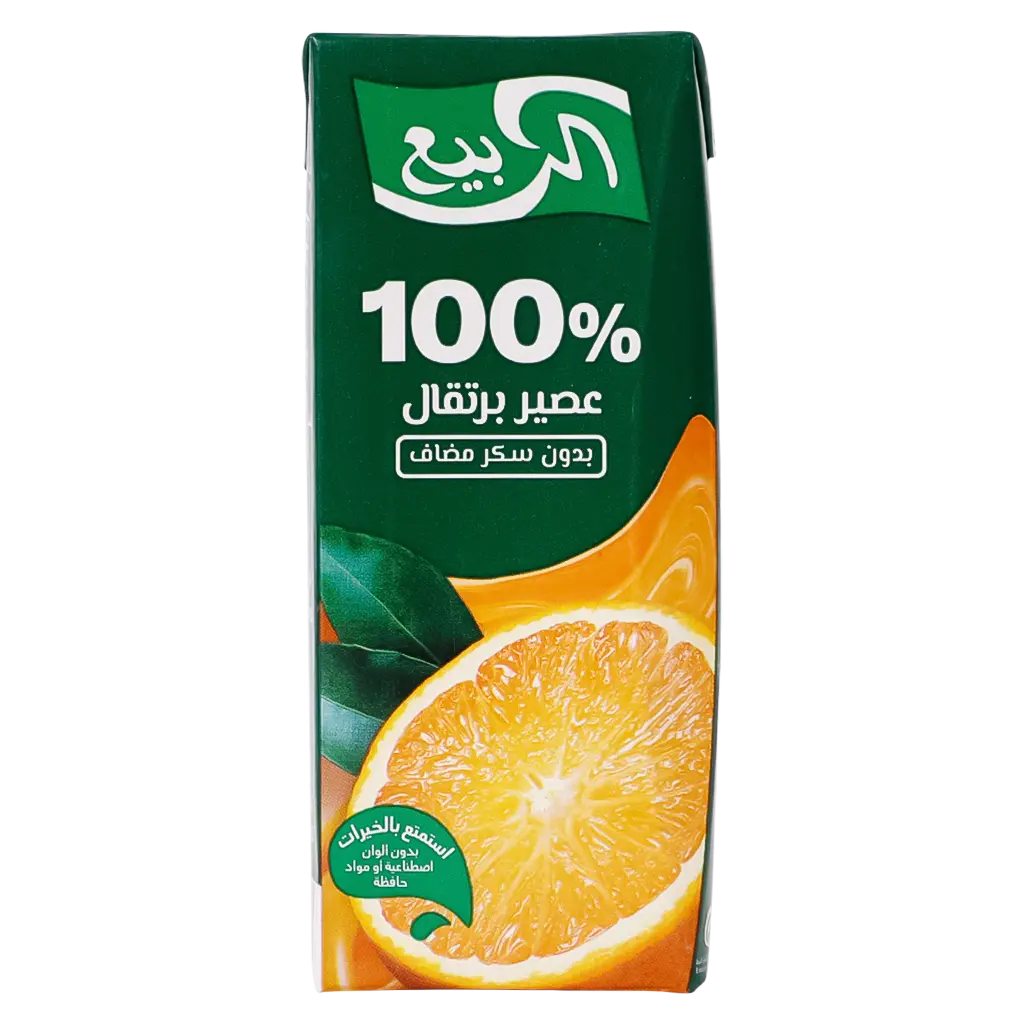 Alrabie Orange Juice 185 ml - view 2