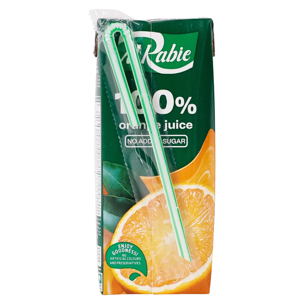 Alrabie Orange Juice 185 ml - view 3