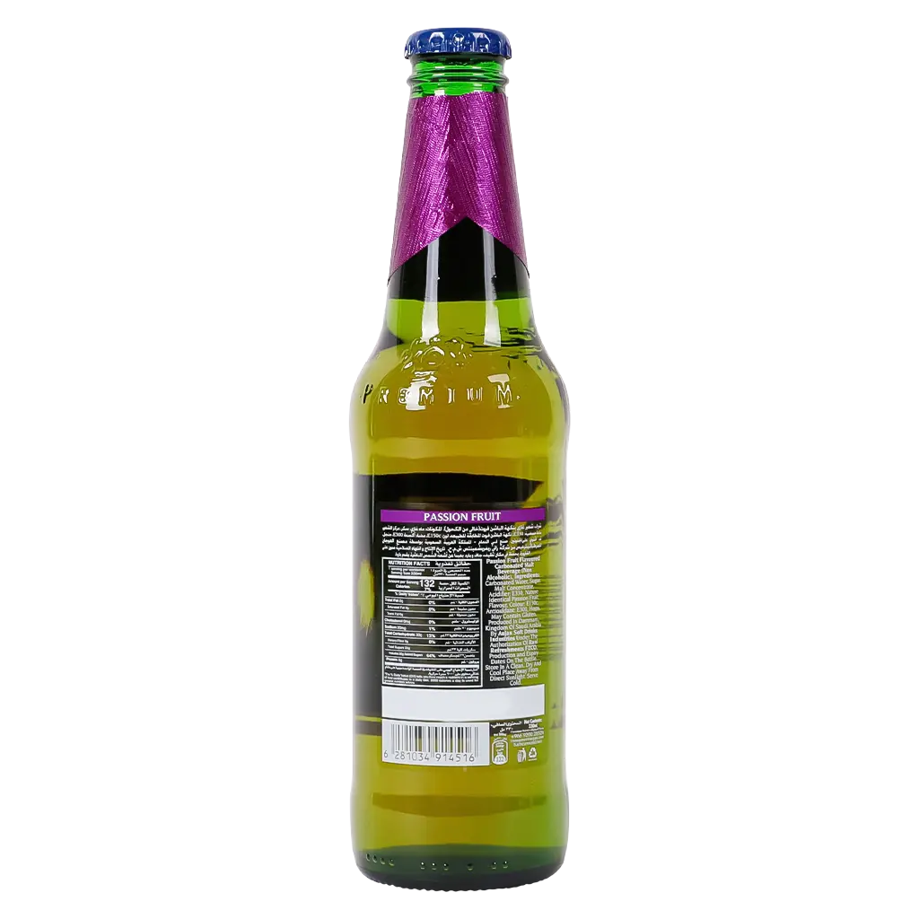 Barbican Malt Drink Passion Fruit Flavored Non Alcoholic 330 ml - view 2