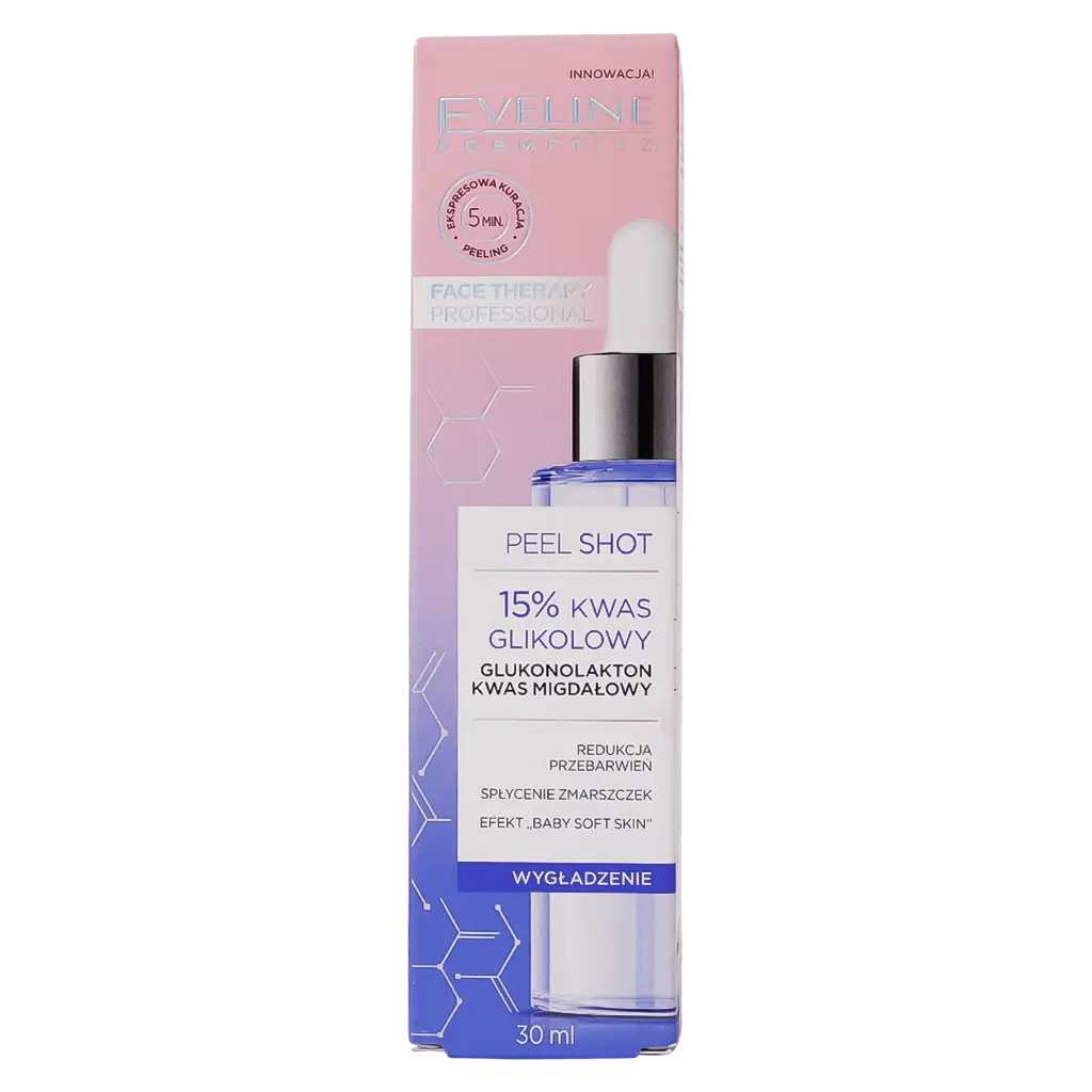 Eveline Serum Shot 15% Glycolic Acid Smoothing 30 ml - view 3