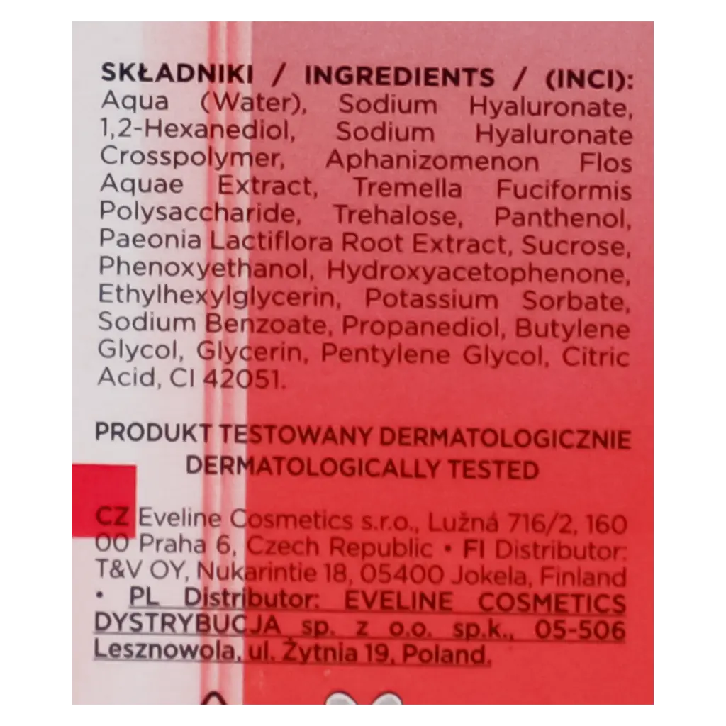 Eveline Serum Shot 2% Hyaluronic Acid Moisturization 30 ml - view 7
