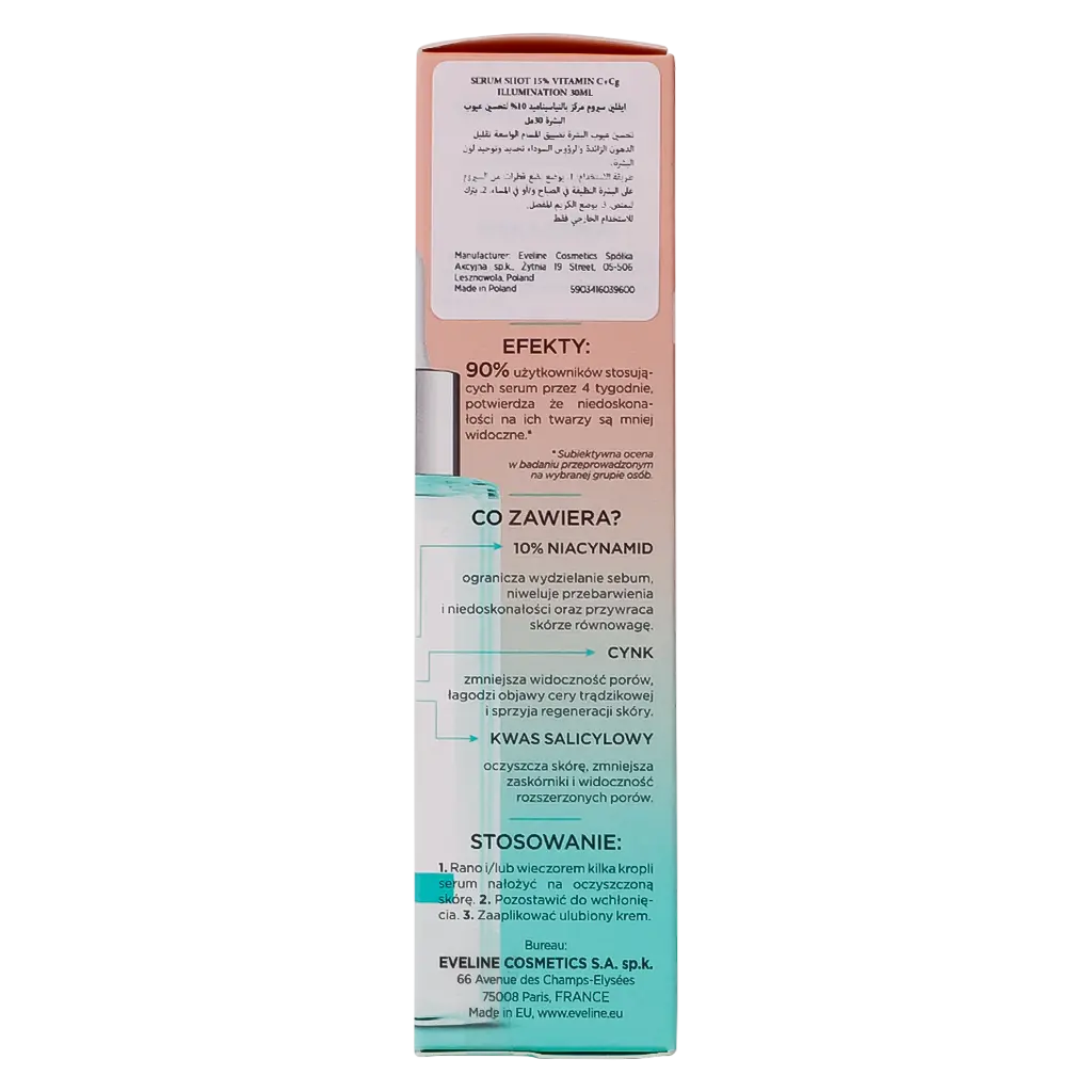 Eveline Serum Shot 10% Niacinamide Imperfections 30 ml - view 5