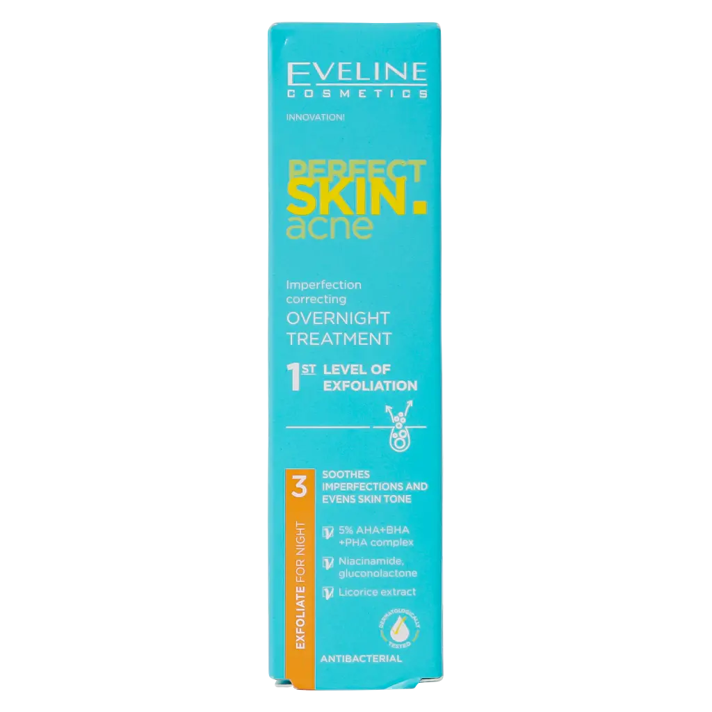 Eveline Perfect Skin Acne Night Exfoliating Serum 5% 30 ml - view 3