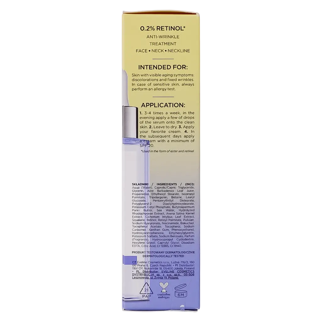 Eveline Serum Shot 0.2% Retinol Wrinkles 30 ml - view 4