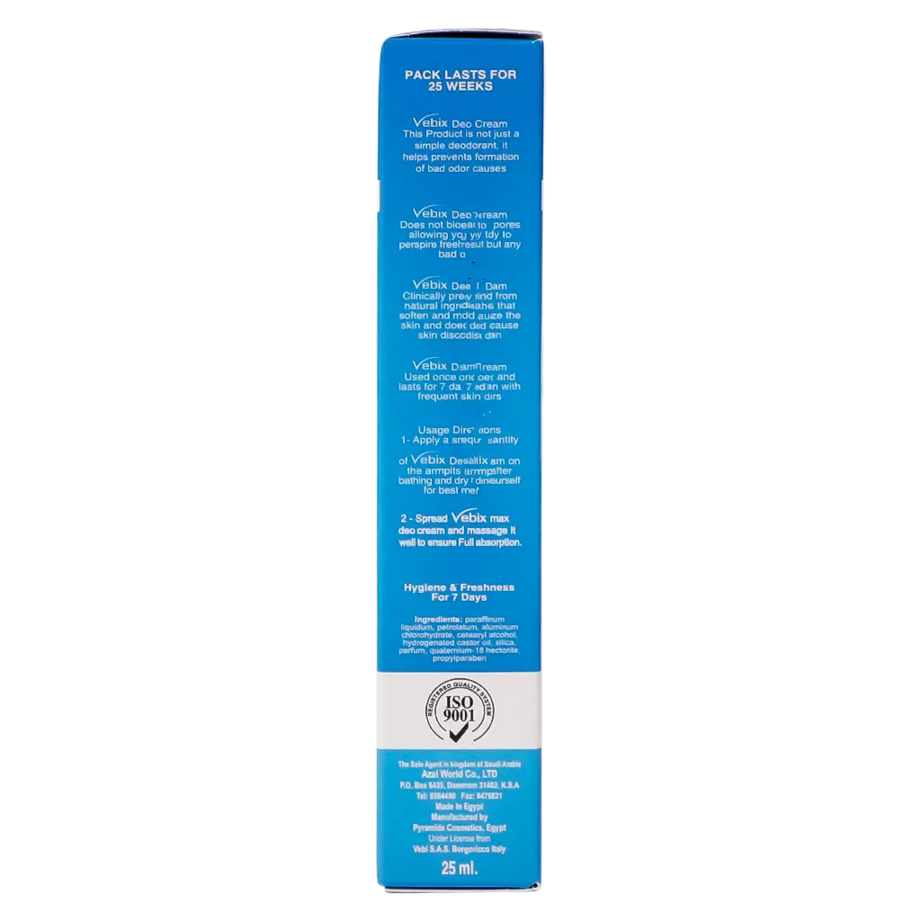 Vebix Deodorant Cream Max For Men 25 ml - view 4