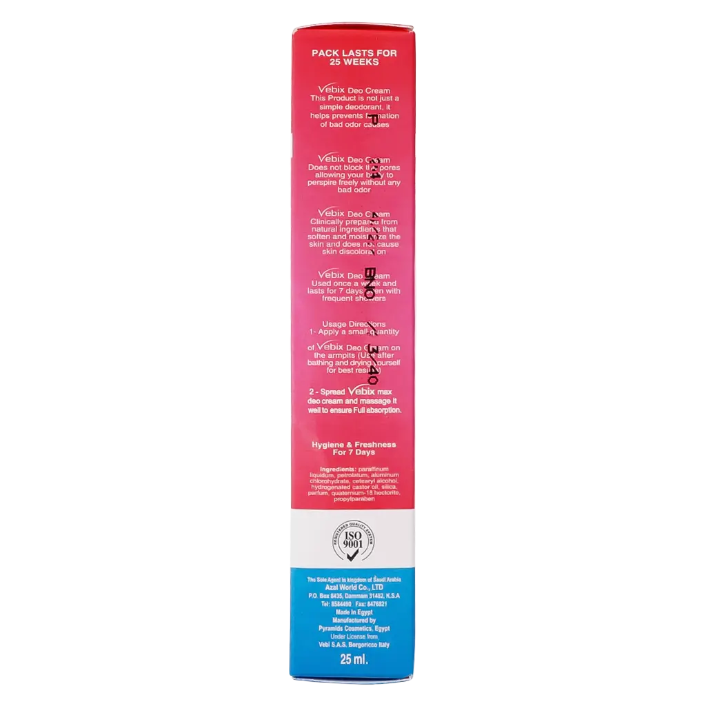 Vebix Deodorant Cream Mystic Women 25 ml - view 4