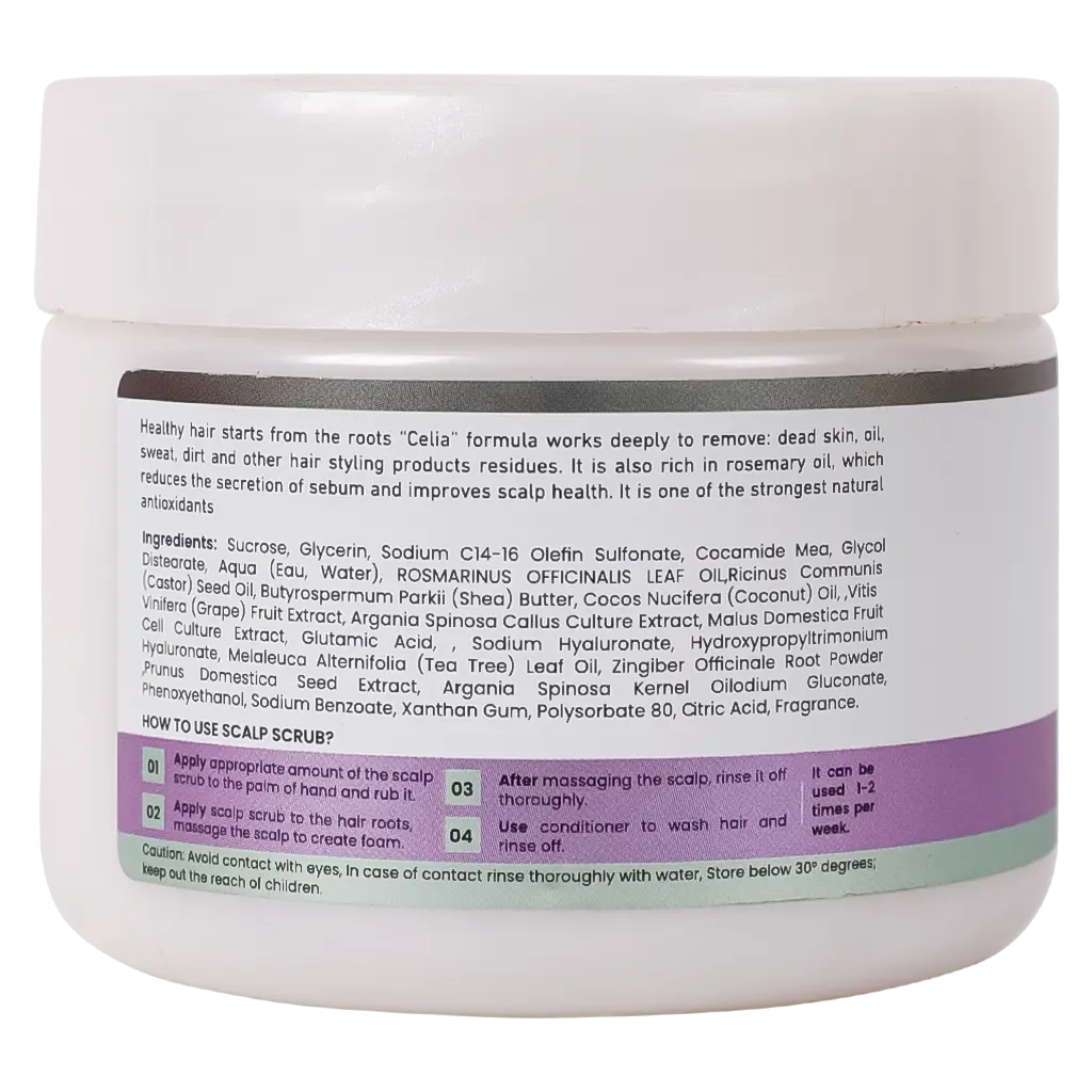 Celia Rosemary And Lavender Scalp Scrub 215 gm - view 3