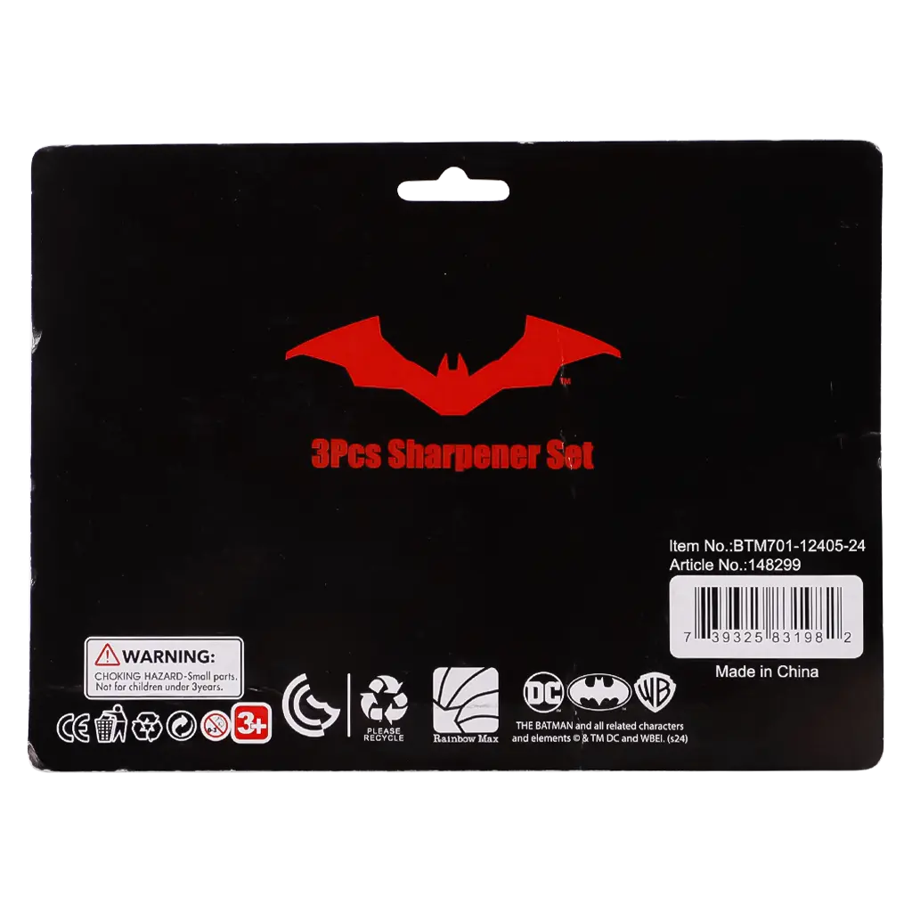 Batman Sharpener 3 Pcs - view 3